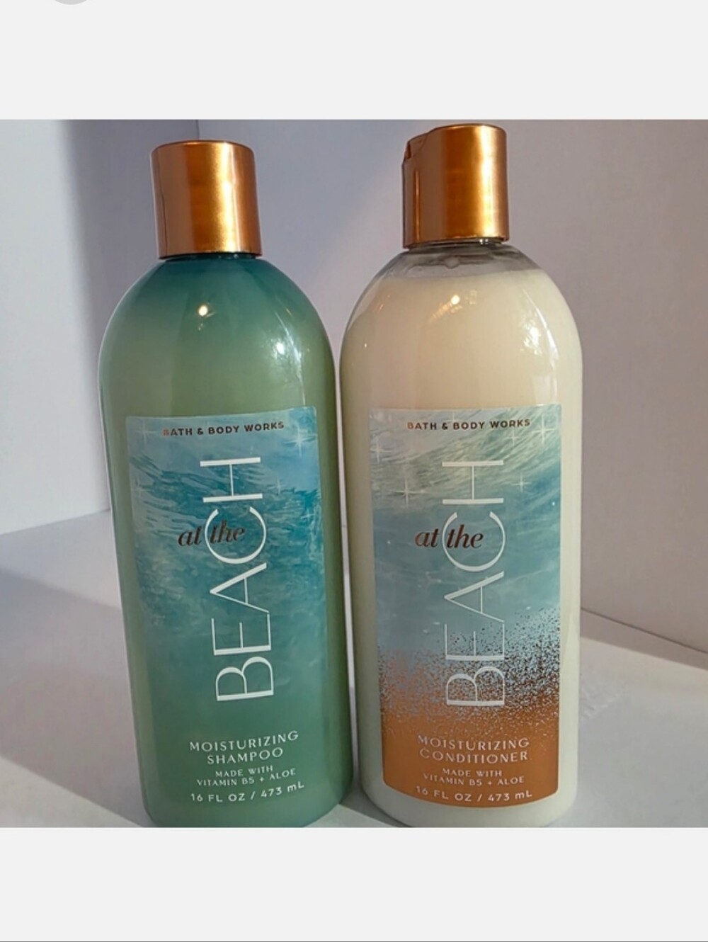 NWT Bath & Body Works At The Beach Moisturizing Haircare Duo